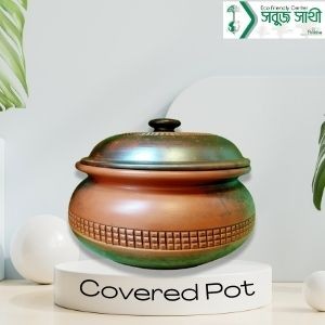 Clay Covered Pot
